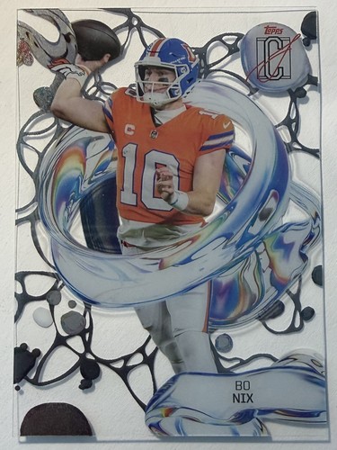 Topps 2025 Signature Class Fluidity Insert #FL-8 Bo Nix Broncos