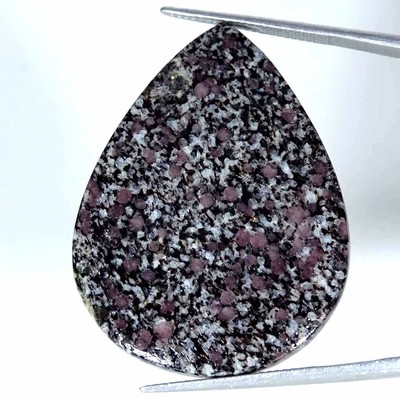 41,60 Ct Natürlicher Rubin Fall Jasper Cabochon Losem Edelstein Perle
