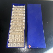 A9 12 MESSERAUFLAGE AUS CRYSTAL MADE IN WESTERN GERMANY OVP