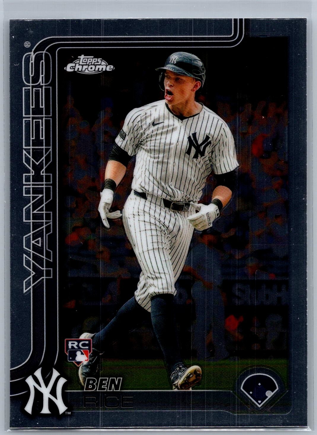 2025 Topps Chrome - Ben Rice #139 (RC) New York Yankees
