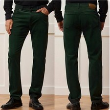 Todd Snyder Slim 5 Pocket Dark Green Corduory Pant 30x32