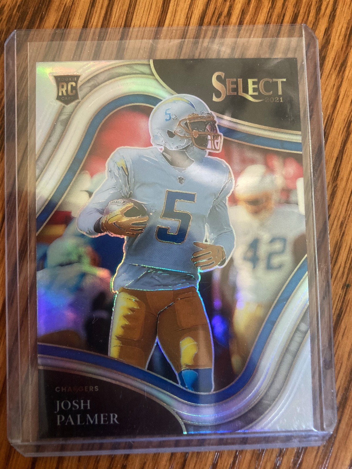 2021 Panini Select Field Level Silver Prizm Josh Palmer RC Chargers 366