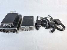 Lot of 3 Vintage CB Radios  4 Microphones   Tram XL5, Midland 77-101B, Pace...