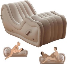 Sex Furniture Sofa Position Aid for Couples BDSM, Automatic Inflatable Chair wit