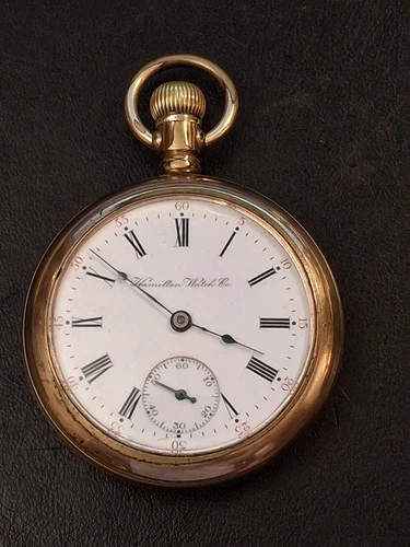 Vintage 1907 Hamilton Grade 924, 18s 17 Jewel Pocket Watch