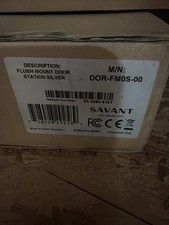 Station de porte encastrée Savant, Silver DOR - Fm0S - 00 ��