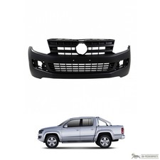 ABS Stoßfänger vorne für VW Amarok 2H ab 2010 lackierfähig +Grill passend