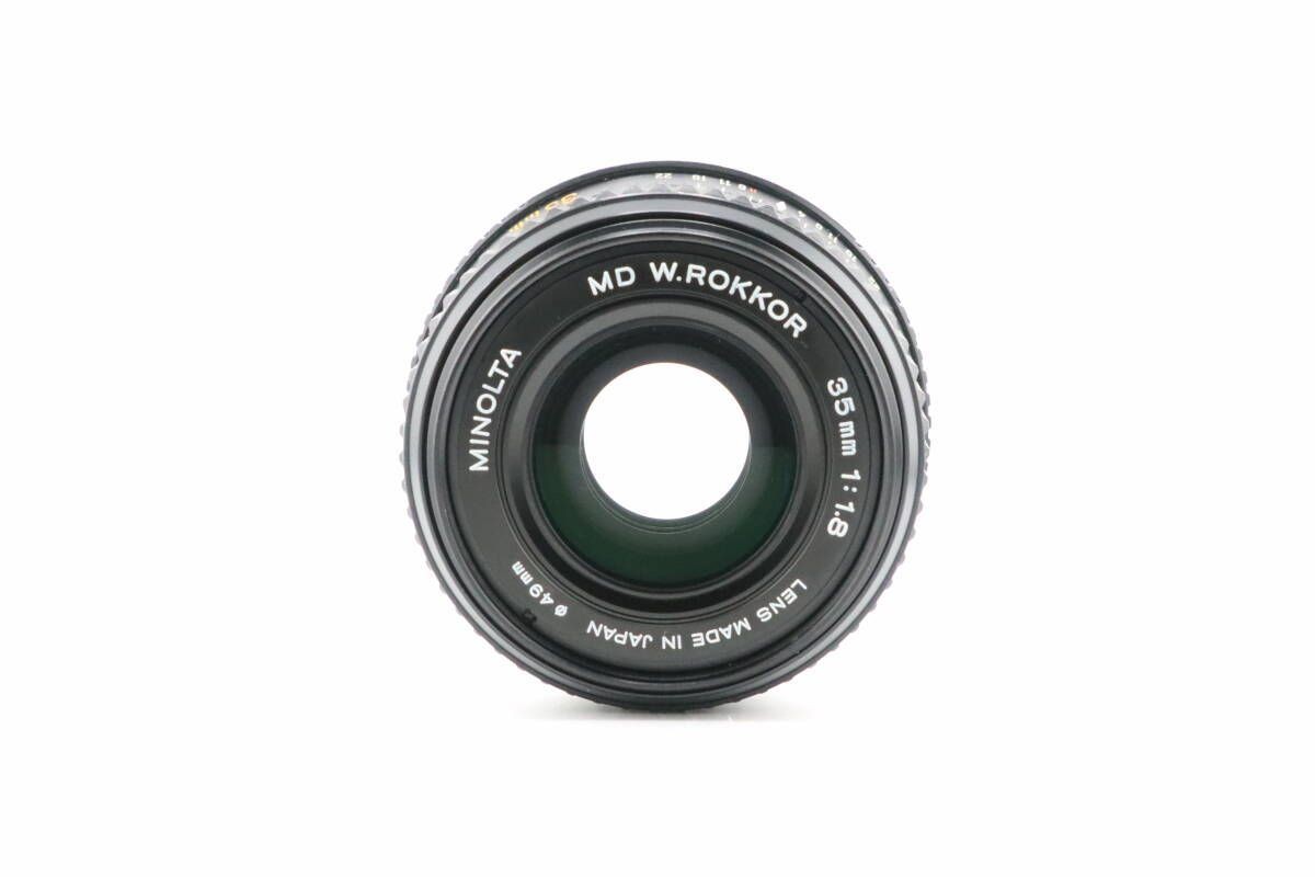 超希少【MINOLTA】NEW MD 35mm F1.8 Minolta MD 35mm 1:1.8 tests and review- Lens QA Works