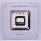 GEIGER EDELMETALLE SCHLOSS GÜLDENGOSSA 50 GRAM .999 SILVER BAR IN ASSAY CARD