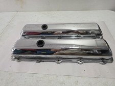 1964-79 Oldsmobile 350 400 403 425 455 Olds V-8 Steel Valve Covers Chrome