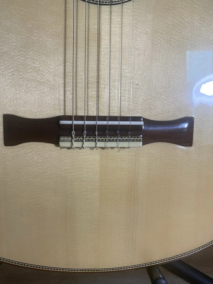 All solid Palo Escrito Rosewood, Spruce, Ebony, Hand Made Classical Guitar - Image 4 of 4