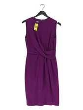 Hobbs Bodycon Midi Dress UK8 in Purple