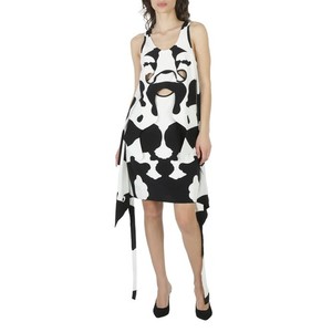 cow print dresses for women Full Size Slit Bodycon Tank Dress Plus Size Cow Print Maxi Dress Fkelyi Black Cow Print Fall