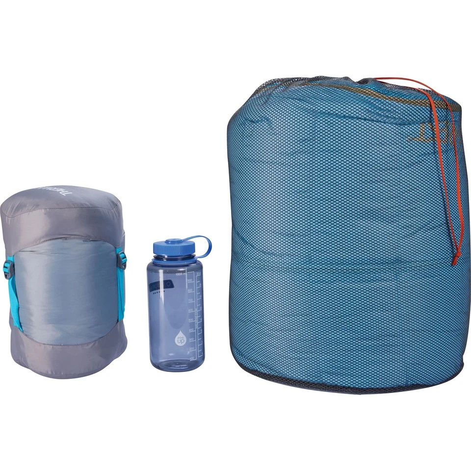 Therm-a-Rest Boost 650 20F/-6C Sleeping Bag, Morning Blue, Short Wide - Image 4 of 4