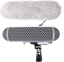 DF DIGITALFOTO Micolive Microphone Blimp with Dead 286 x 491 x 126 mm, Grey 