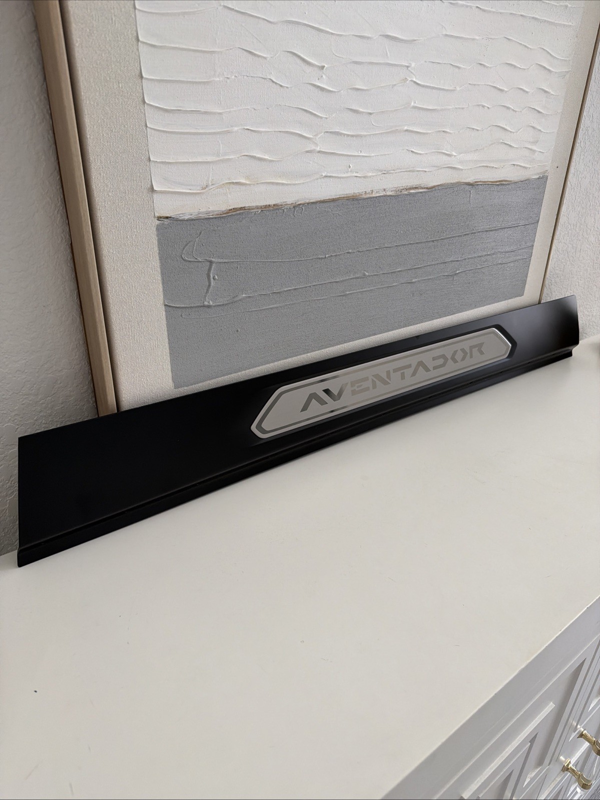 Lamborghini Aventador Right Scuff plate P/N 470853492B