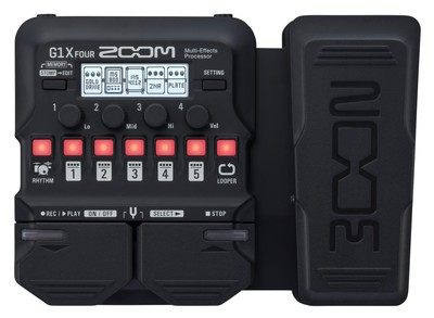 Multieffektpedal für Gitarre G1X FOUR - 71 interne Effekte & Expression-Pedal