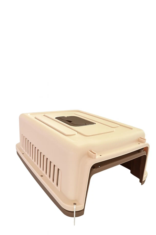 Transportador de Mascotas, Plástico, Aprobado por Aerolínea Resistente, Modelo 1003, Nuevo Envío Gratuito Foto 4 de 4