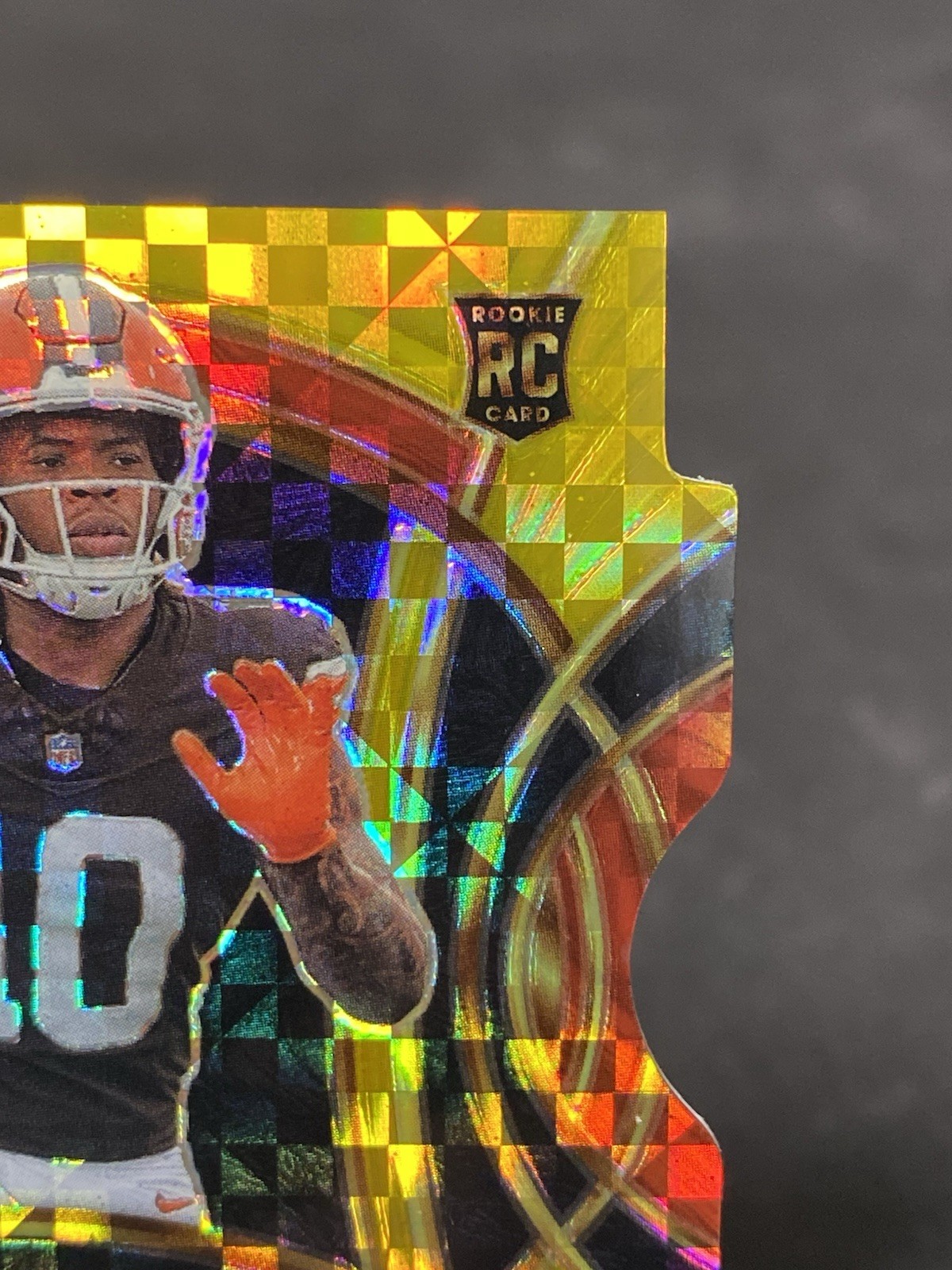 2025 PANINI SELECT ROOKIE SIGNATURES QUINSHON JUDKINS GOLD PRIZM AUTO /10 Browns view 7
