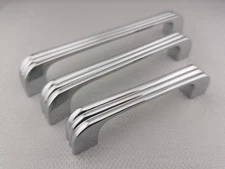 Drawer Pull Dresser Pulls Handles Chrome Shabby Chic / Kitchen Cabinet Handle