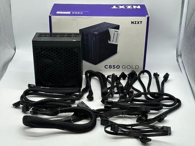 NZXT C850 Gold ATX 3.1 - Fully Modular Low-Noise PC Gaming Power