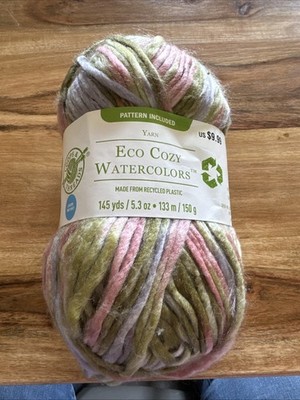 Loops & Threads Yarn Eco Cozy Watercolors Lavender Fields 5.3oz
