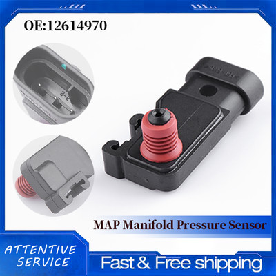 For Hummer H3 3.5L / 3.7L 2006-07 12614970 MAP Manifold Absolute Pressure Sensor