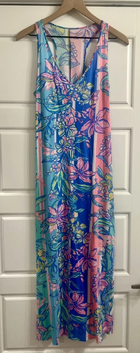 chinese dress ladies Lilly Pulitzer, Womens, Kailua Smocked Maxi Dress, Resort White Just a  Pinch Engineered Knit Dress, XX-Small at Amazon Women's Clothing store