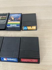 10 Vintage INTELLIVISION Video Game Cartridge Lot - No Duplicates!