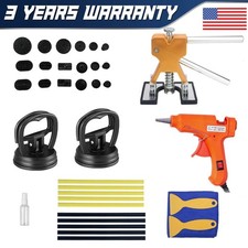 34Pcs Car Body Dent Puller Tool Paintless Hail Damage Remover Repair Kit NEW