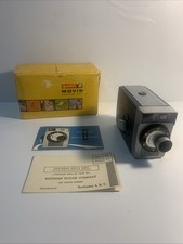 Kodak Brownie 8 Movie Camera F/2.7 Vintage Made in U.S.A. w/ Manual  Box