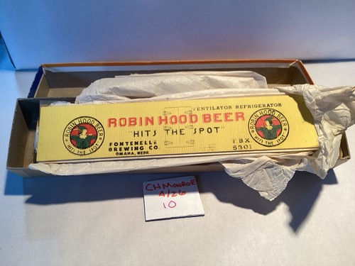 Nuevo de Lote Antiguo Walthers Calibre O Robin Hood Cerveza Frigorífico #5301 Modelo Tren Coche Kit | Zustand: New