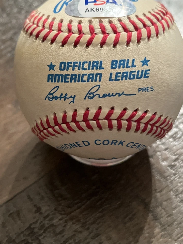 BILL MELTON CHICAGO WHITE SOX 1971 AL HR CHAMP SIGNED OML BASEBALL - Image 2 of 4