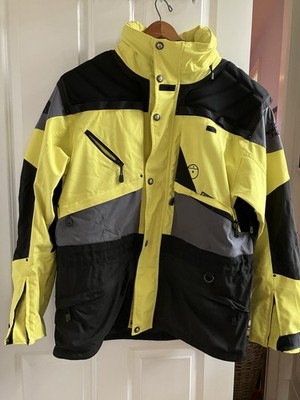 VTG The North face jacket mens xl Steep Tech Design: Scot Schmidt Yellow/black