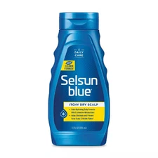 Selsun Blue Antidandruff Hair Moisturizing Shampoo for Itchy Dry Scalp 11 Fl oz