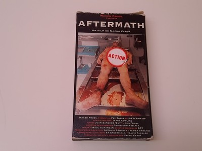 Aftermath 1994 Uncut VHS Spain PAL Waken Video Nacho Cerdà Mondo Splatter