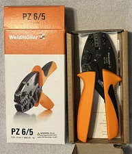 Weidmueller PZ 6/5 Wire Ferrule Crimp Tool, P/N: 9011460000 DEMO Tool Only