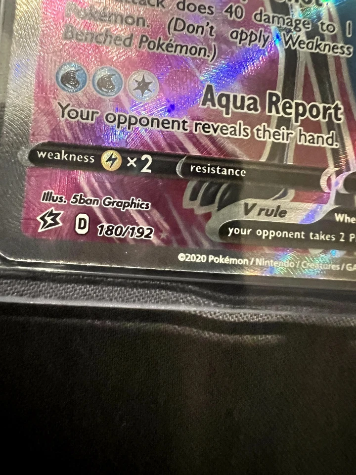 Inteleon V (Full Art) 180/192 Swsh02: Rebel Clash Holo - Image 2 of 4