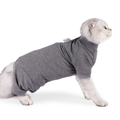Cat Surgical Recovery Suit Professional for Male Female Dog Abdominal Wounds ... - Picture 2 of 7