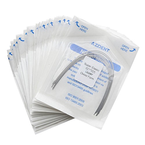 Dental Orthodontic Arch Wire Wires Oval Form Stainless Steel Round/Rectangular - Photo 198/208