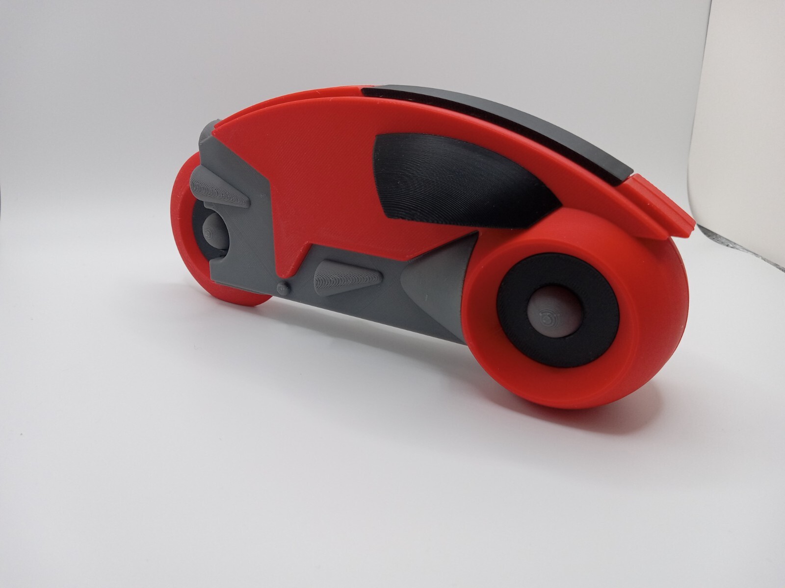 Red Lightcycle Retro Lightcycle Red for Vintage Tron display action figures & light ...