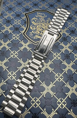 オメガ ステンブレス Ref.1125全長約17cm, ff/617・19mm③ Vintage Omega 1125 19mm Bracelet for Seamaster and
