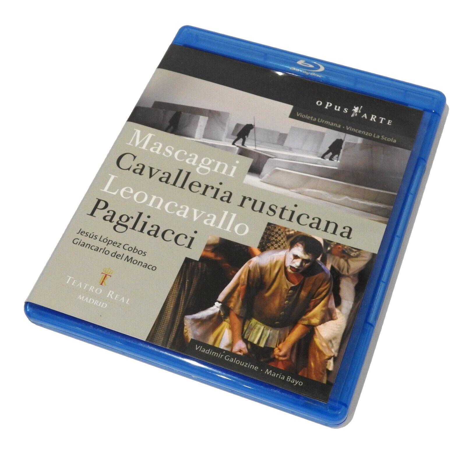 Mascagni Cavalleria Rusticana Pagliacci Blu-Ray