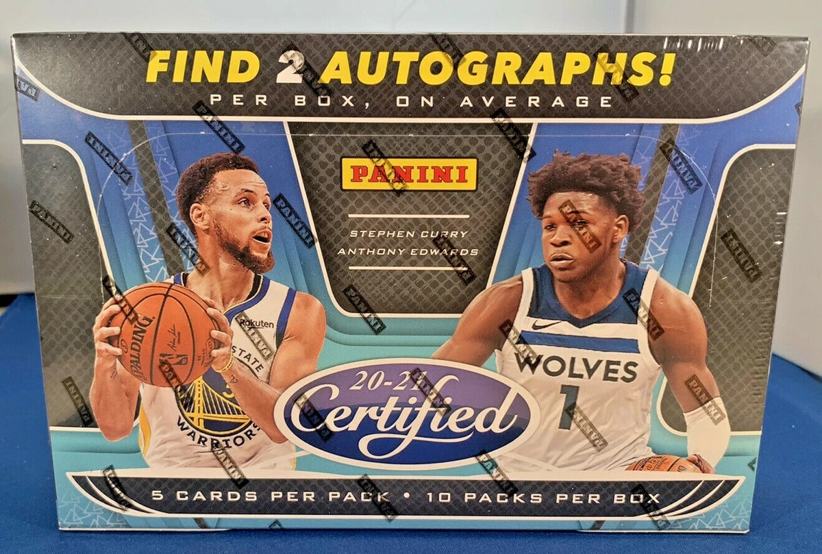 2020-21 Panini Certified Basketball NBA Hobby Box (Factory Sealed)