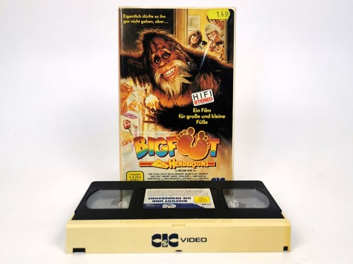Bigfoot und die Hendersons | VHS Videokassette | 1988 - Imagen 7 de 7