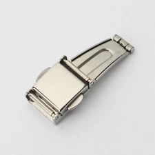 11mm Stainless Steel Deployment Buckle Watch Band Strap Clasp Buckle (G2D2)