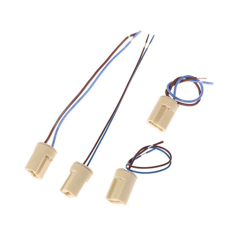 6pcs/lot G9 Lamp Base Ceramic Connector Socket for LED Halogen Bulb ...