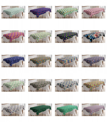 Ambesonne Tropical Design Tablecloth Table Cover for Dining Room Kitchen