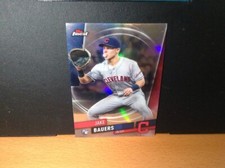 2019 Topps Finest REFRACTOR Jake Bauers Cleveland Indians RC SP