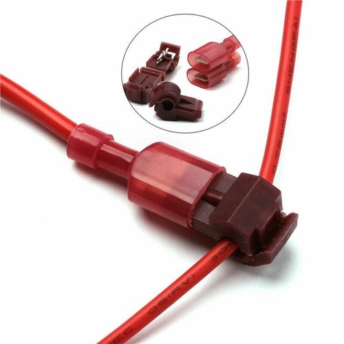 120/100X 22-10AWG Insulated T-Tap Quick Splice Combo Wire Terminal Connector Kit - Picture 5 of 20